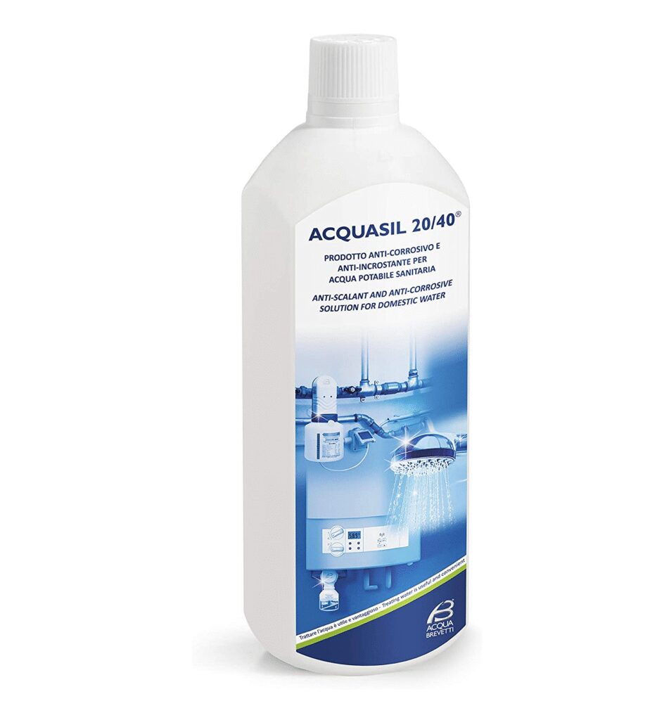 Acquasil 20/40 Polifosfato alimentare liquido Acquabrevetti