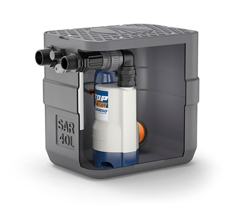 Stazione di accumulo e sollevamento acque chiare 40L Pedrollo