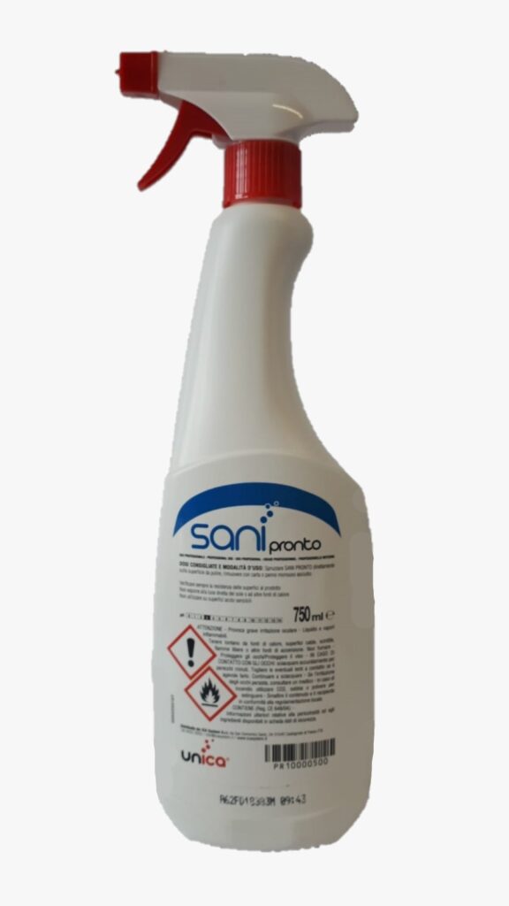 Detergente Sanificante spray per superfici SANIPRONTO